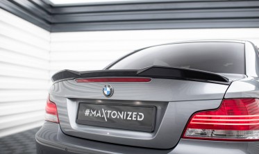 Тюнинговый 3D спойлер на крышку багажника BMW 1 E82 M-Pack фото