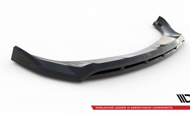 Тюнінговий дифузор (накладка) на передній бампер Kia Sorento Mk4 фото