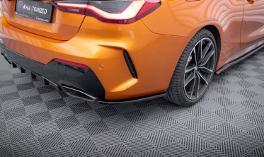 Бокові тюнінг накладки (елерони) заднього бампера BMW M440I G22 вар. 1 фото