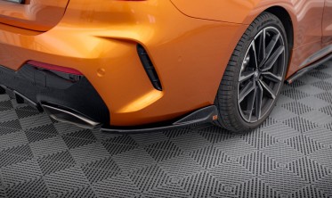 Боковые тюнинг диффузоры (элероны) на задний бампер BMW M440I G22 вар. 2 фото
