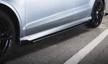 Листвы + накладки под боковые пороги Street Pro для Audi S3 / A3 S-Line Sedan 8V фото