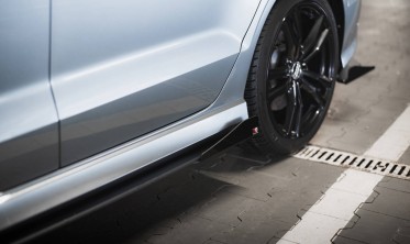 Листвы + накладки под боковые пороги Street Pro для Audi S3 / A3 S-Line Sedan 8V фото