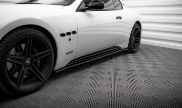 Тюнинговые накладки (листвы) на боковые пороги Maserati Granturismo S Mk1 фото