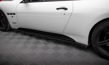 Тюнинговые накладки (листвы) на боковые пороги Maserati Granturismo S Mk1 фото