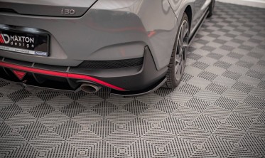 Тюнінгова накладка на задній бампер Hyundai I30 Fastback N-Line Mk3 рестайл фото