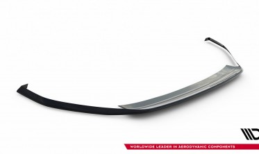 Нижняя накладка (юбка) на передний бампер Volkswagen Golf GTI Mk7 рестайл вар. 4 фото