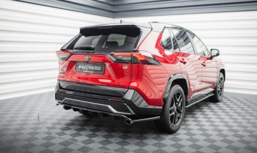 Нижний диффузор (накладка) на задний бампер Toyota RAV4 GR Sport Mk5 фото