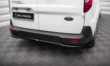 Тюнинговый диффузор (накладка) на задний бампер Ford Transit Connect Mk2 рестайл фото