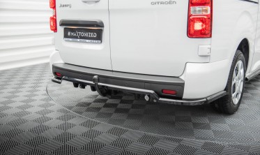 Тюнінговий дифузор (накладка) на задній бампер Citroen Jumpy Mk3 фото