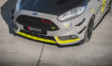 Передня тюнінг накладка (дифузор) на бампер Ford Fiesta ST Mk7 рестайл вар. 5 фото