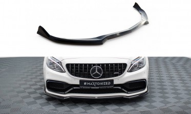 Нижняя тюнинг накладка (губа) на передний бампер Mercedes-AMG C63 W205 / S205 вар. 3 фото