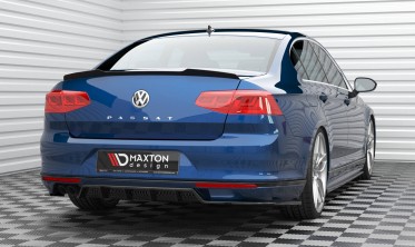 Тюнинговый кап спойлер Maxton Design для VW Passat Sedan R-Line Mk8 фото