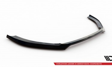 Передняя тюнинг накладка Maxton Design на бампер Audi RS3 Sedan 8V рестайл вар. 5 фото