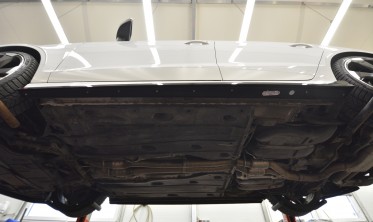 Боковые диффузоры (накладки) под пороги Audi RS3 Sedan 8V рестайл вар. 3 фото