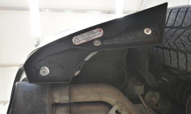 Бокові тюнінг накладки на край заднього бампера Audi RS3 Sedan 8V рестайл вар. 3 фото