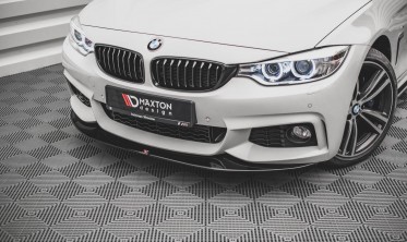 Диффузор переднего бампера BMW 4 F32 / F36 / F33 M-pack (GTS-Look) вер. 2 фото