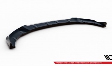Тюнинговый диффузор (накладка) на передний бампер BMW 5 / i5 G60, G61 M-Pack вар. 2 фото