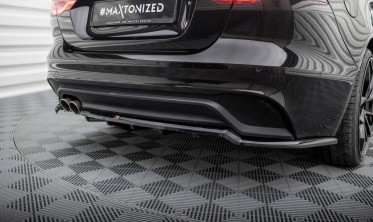 Тюнінговий дифузор (накладка) заднього бампера Jaguar XE X760 рестайл фото