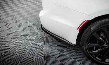 Тюнинговый диффузор (накладка) на задний бампер Chrysler Pacifica Mk2 рестайл фото