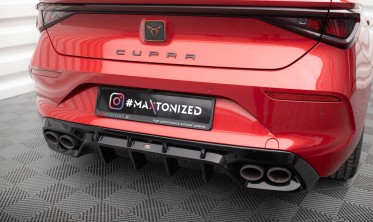 Тюнінговий дифузор на задній бампер Cupra Leon Hatchback Mk1 фото