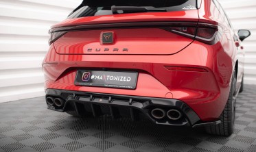 Тюнінговий дифузор на задній бампер Cupra Leon Hatchback Mk1 фото