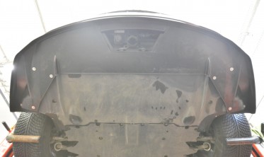 Тюнінговий дифузор (накладка) на задній бампер Tesla Model X Mk1 рестайл фото