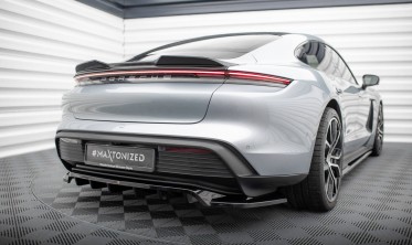 Тюнінговий 3D спойлер на кришку багажника Porsche Taycan / Taycan 4 / Taycan 4S / Taycan GTS Mk1   фото