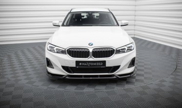 Тюнінгова накладка на передній бампер BMW 3 G20 sedan, G21 kombi рестайл фото