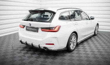 Бокові накладки на задній бампер BMW 3 G20, G21 рестайл фото