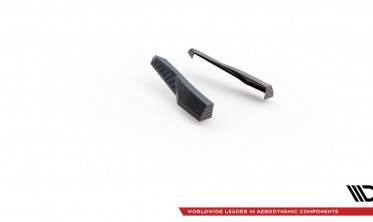 Боковые накладки из карбона на задний бампер Audi RSQ8 Mk1 фото