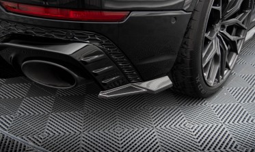 Боковые накладки из карбона на задний бампер Audi RSQ8 Mk1 фото