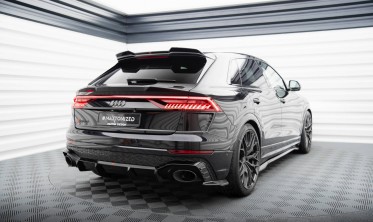 Карбоновый спойлер на крышку багажника Audi RSQ8 / SQ8 / Q8 S-Line Mk1, нижний фото