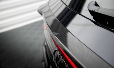 Карбоновый спойлер на крышку багажника Audi RSQ8 / SQ8 / Q8 S-Line Mk1, нижний фото