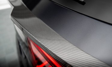 Карбоновый спойлер на крышку багажника Audi RSQ8 / SQ8 / Q8 S-Line Mk1, нижний фото