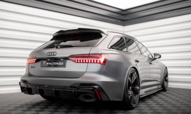 Карбоновий спойлер кришки багажника Audi RS6 C8 фото