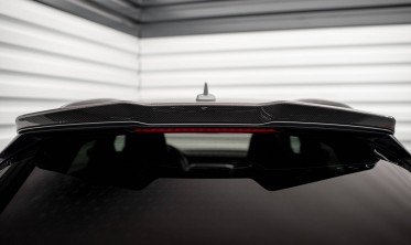 Карбоновий спойлер кришки багажника Audi RS6 C8 фото