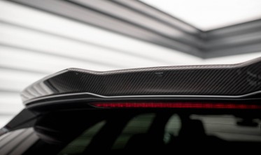 Карбоновий спойлер кришки багажника Audi RS6 C8 фото