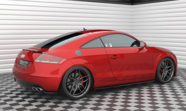 Бокові тюнінг накладки заднього бампера Audi TT 8J 3.2 VR6 фото
