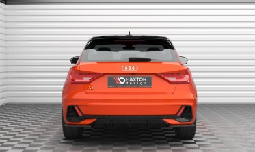 Боковые тюнинг накладки заднего бампера Audi A1 GB S-Line вер. 2 фото