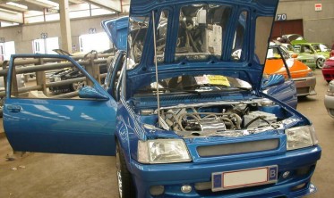 Тюнинговая решётка радиатора Peugeot 205 фото