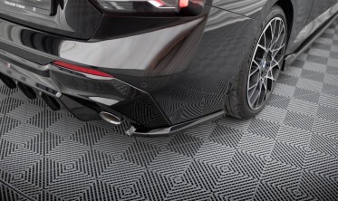 Боковые тюнинг накладки на задний бампер BMW 2 G42 вар. 3 фото