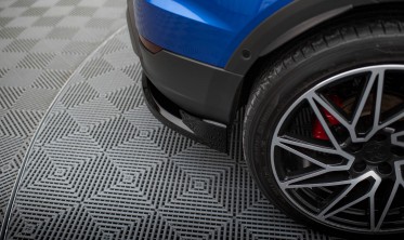 Нижний тюнинг диффузор (накладка) на задний бампер Seat Arona FR Mk1 рестайл фото