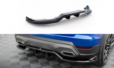 Нижний тюнинг диффузор (накладка) на задний бампер Seat Arona FR Mk1 рестайл фото
