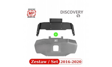 Комплект защита + крепление лебедки Land Rover Discovery 5 (2016-2020) фото