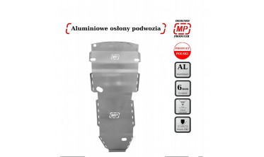 Комплект алюмінієвих захистів Nissan Navara D40 (2005-2014) фото