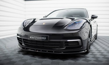 Нижняя накладка на передний бампер Porsche Panamera E-Hybrid 971 вер. 1 фото