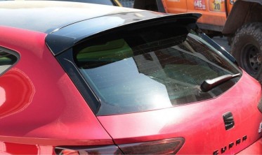 Накладка на спойлер Seat Leon Mk3 Версія Cupra післярестайл фото