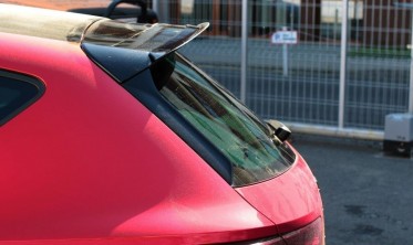 Накладка на спойлер Seat Leon Mk3 версия Cupra послерестайл фото