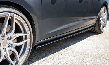 Листвы под боковые пороги Seat Leon Mk3 Cupra / FR (вер.2) фото