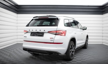 Бічні дифузори заднього бампера Skoda Kodia RS фото